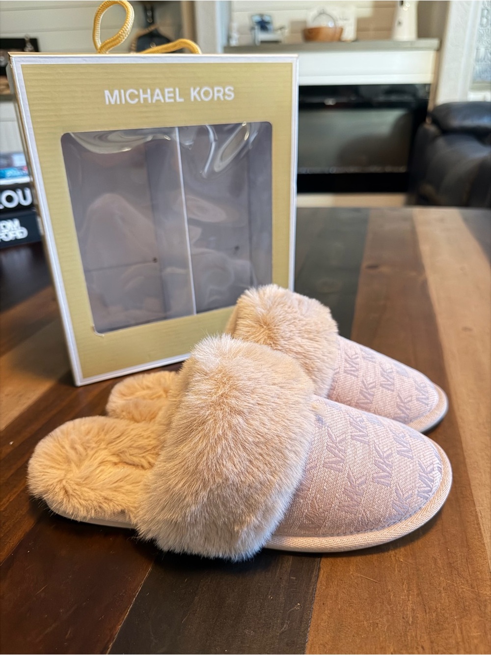 Slippers on Table